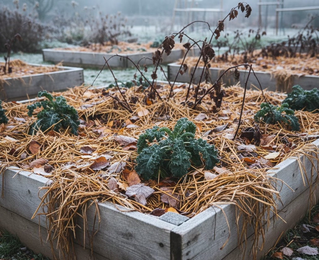 Mulch als natuurlijke onkruidremmer